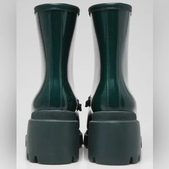 NWT Gucci Green Rain Boots